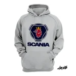 سویشرت ملانژ لوگو اسکانیا SCANIA