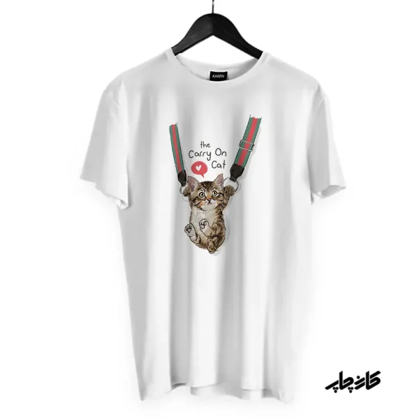 خرید تی شرت گربه آویزون