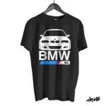 چاپ تیشرت مشکی بی ام و BMW