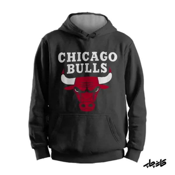 سویشرت مشکی " Chicago Bulls "