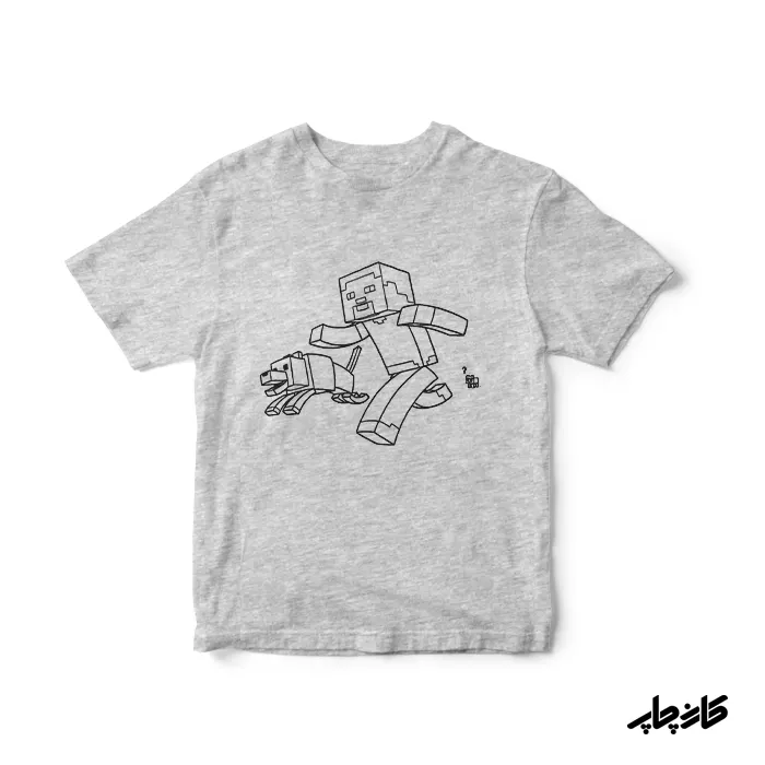 لباس ماینکرفت و سگ نگهبان