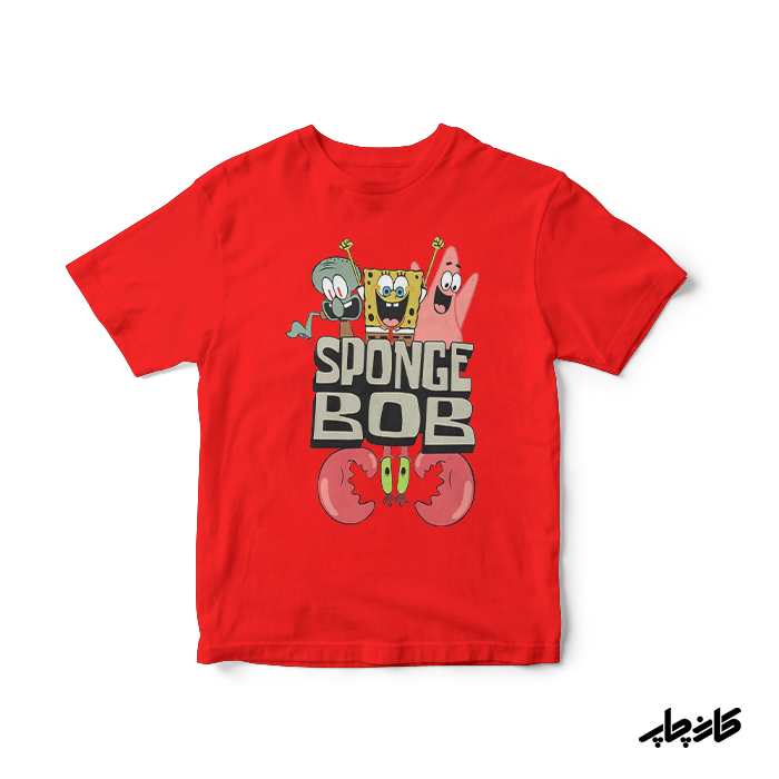 تیشرت باب اسفنجی و دوستان