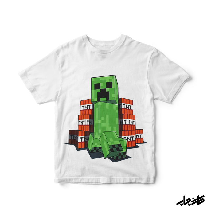 تیشرت کریپر تی ان تی ماینکرفت