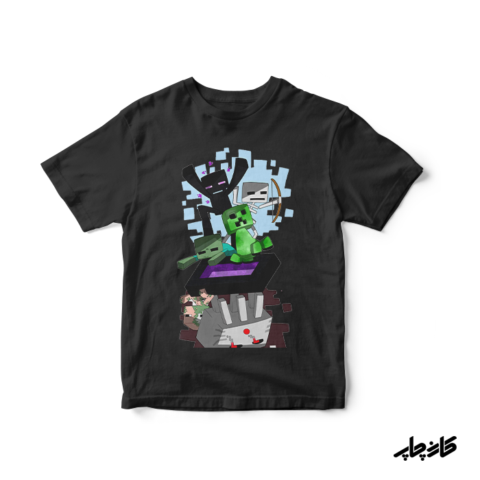 تیشرت مانکرافت در ندر جهنم