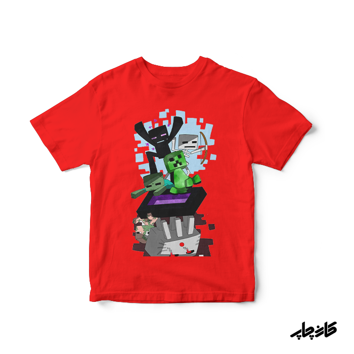 تیشرت مانکرافت در ندر جهنم