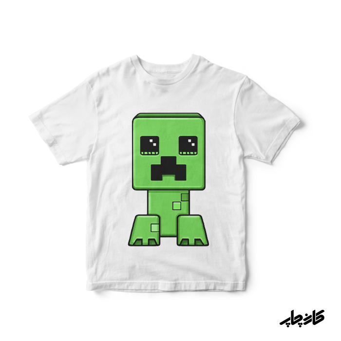 تیشرت کریپر ماینکرافت چیبی