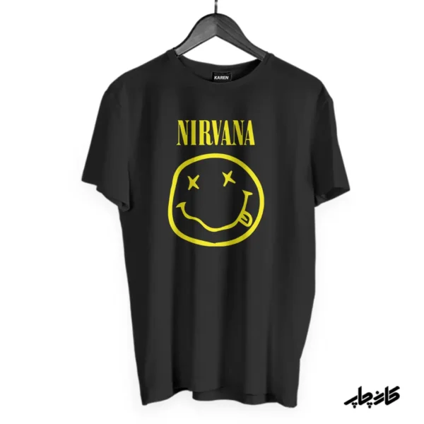 تیشرت مشکی NIRVANA