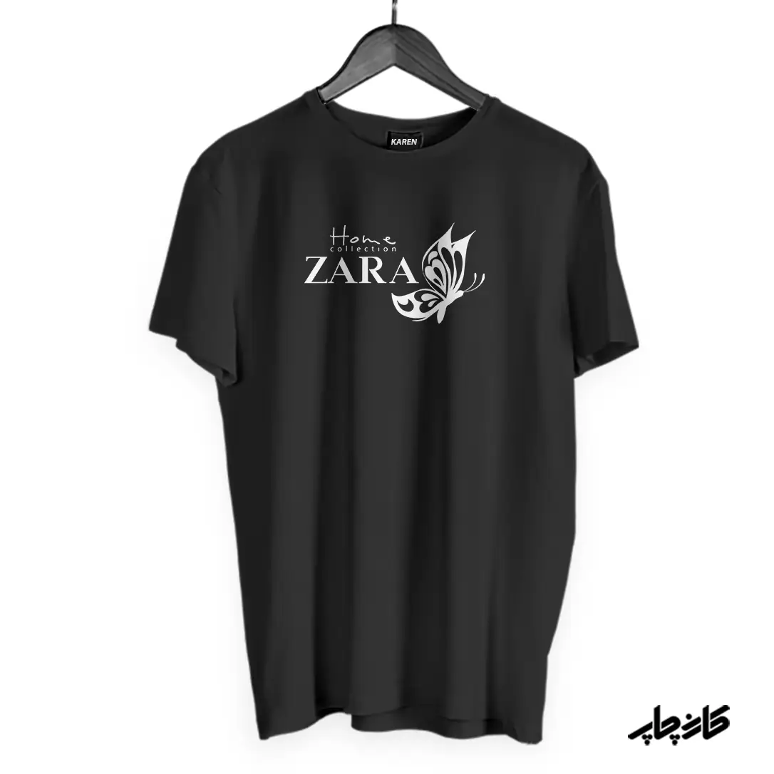 تیشرت مشکی ZARA