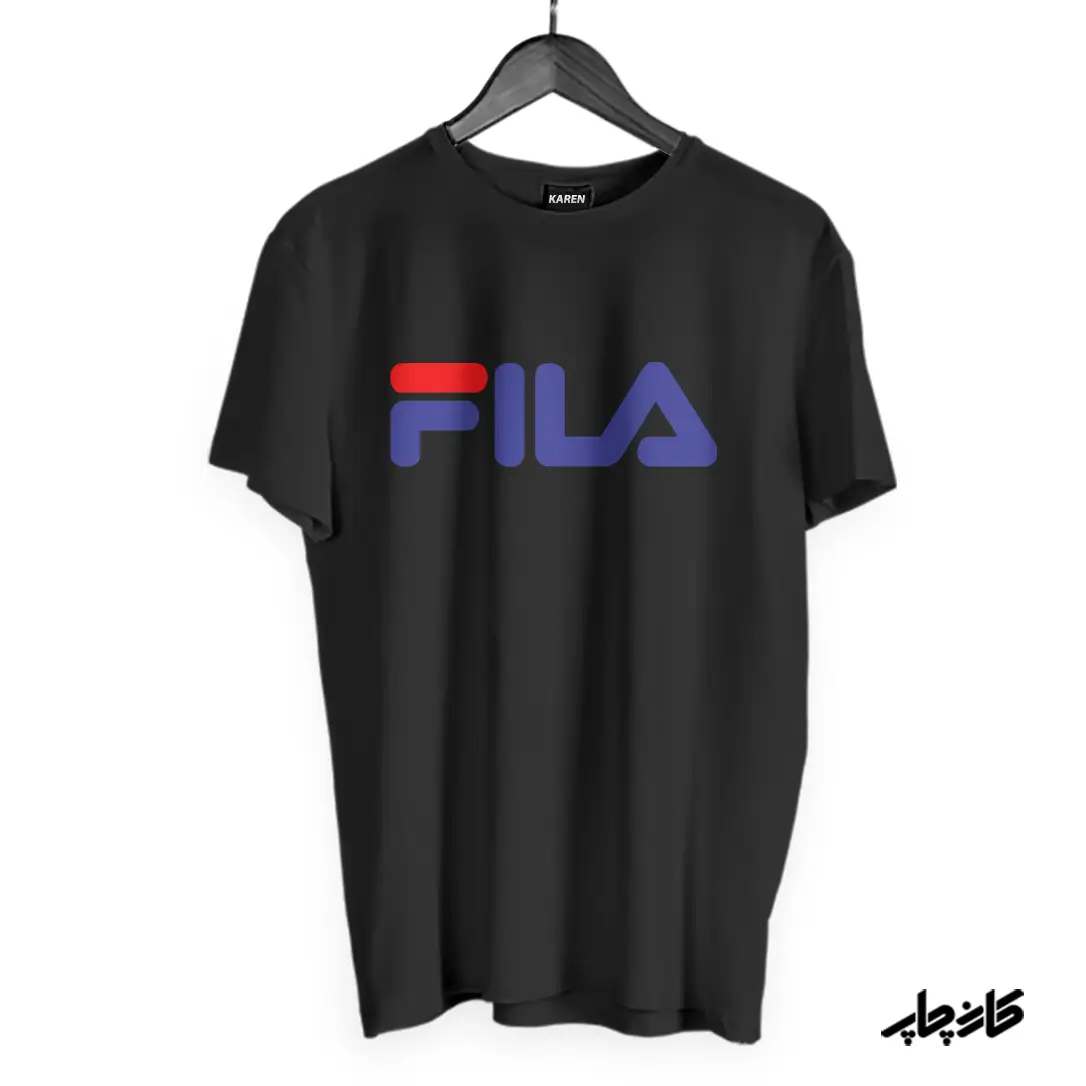تیشرت مشکی فیلا FILA