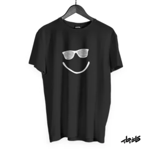 تیشرت مشکی لبخند تابستانی