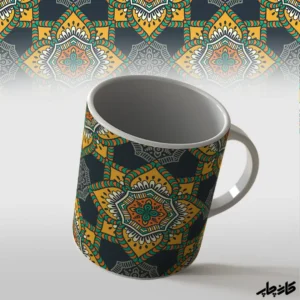 ماگ طرح بافت گرافیکی 3