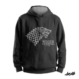 سویشرت مشکی GAME OF THRONES WINTER IS COMING