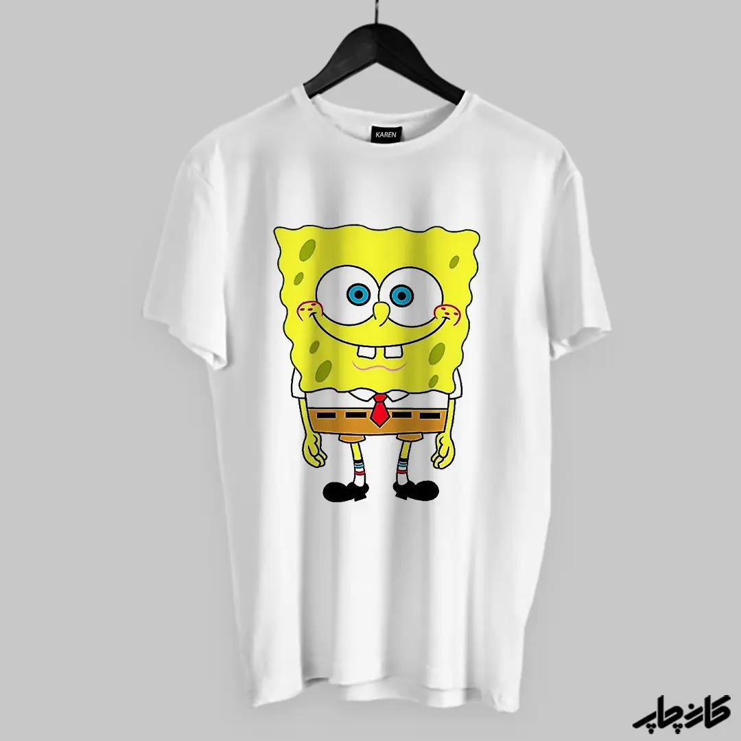 تیشرت طرح باب اسفنجی
