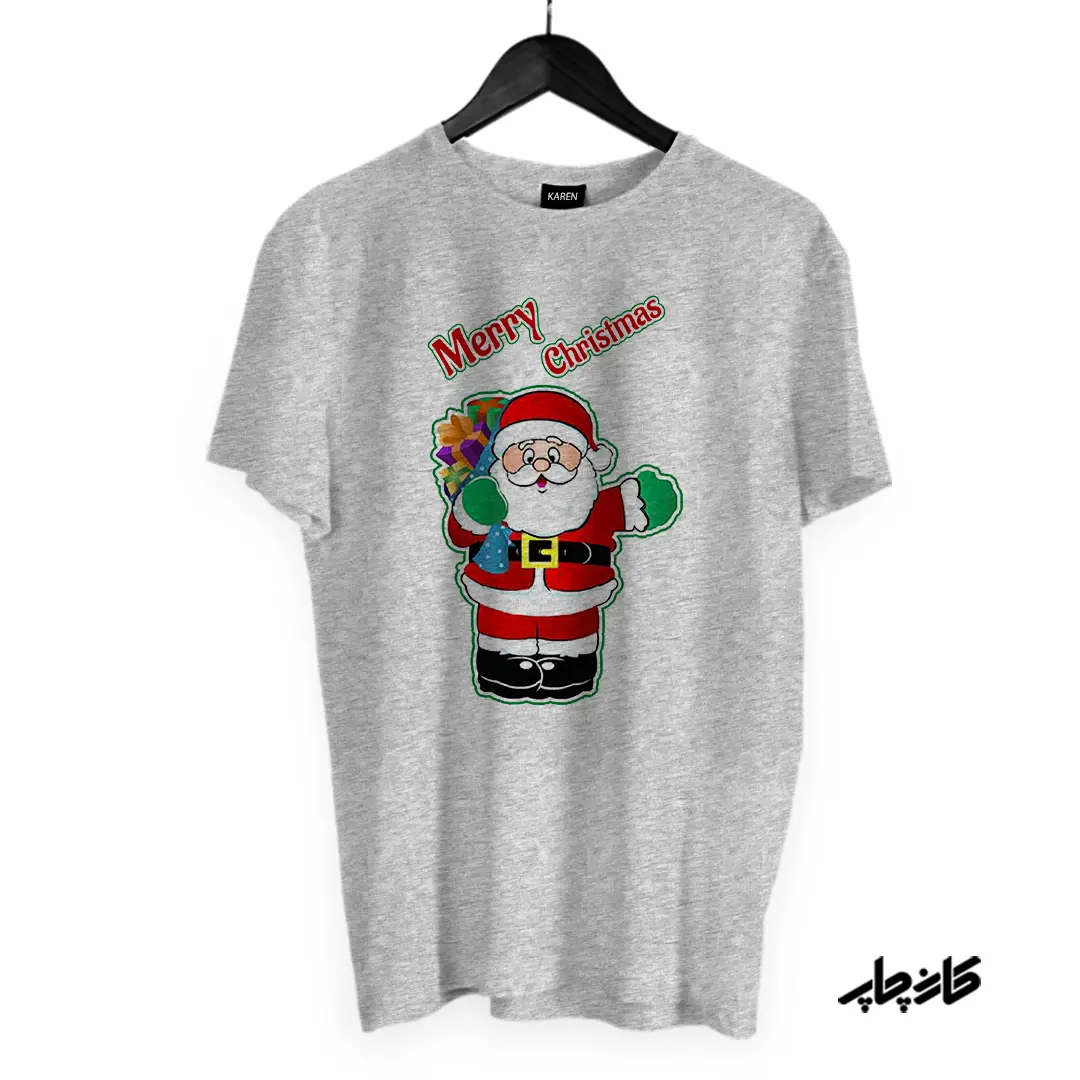 تیشرت طرح کریسمس بابانوئل