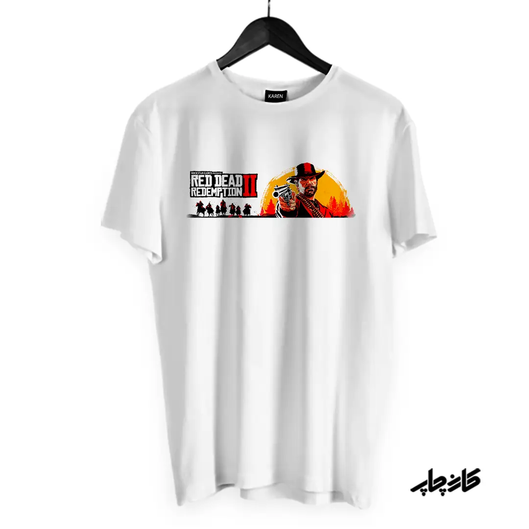 خرید تیشرت طرح Red Dead Redemption 2