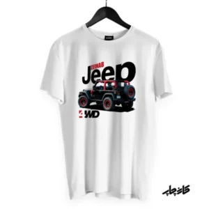 تیشرت طرح جیپ 4WD