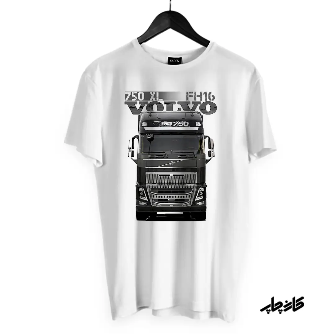 تیشرت طرح ولوو Volvo FH16 750XL