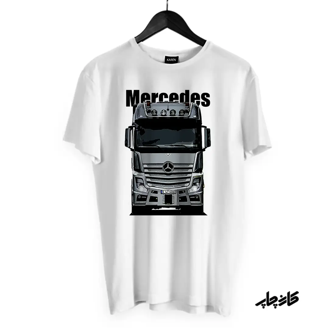 تیشرت طرح کامیون مرسدس بنز کلاسیک BENZ