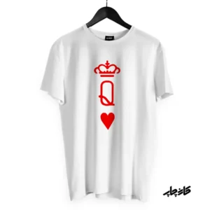 خرید تیشرت کویین قلب Queen