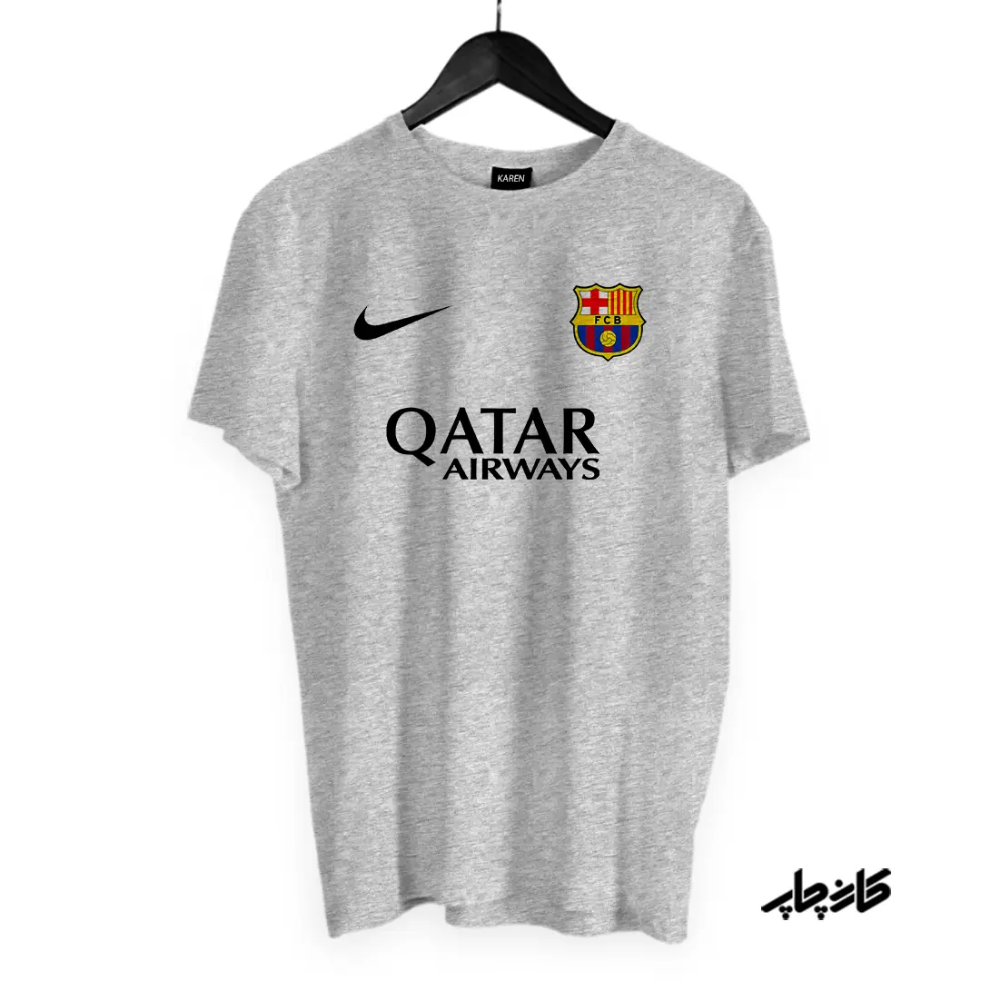 خرید تیشرت بارسلونا نایک قطر
