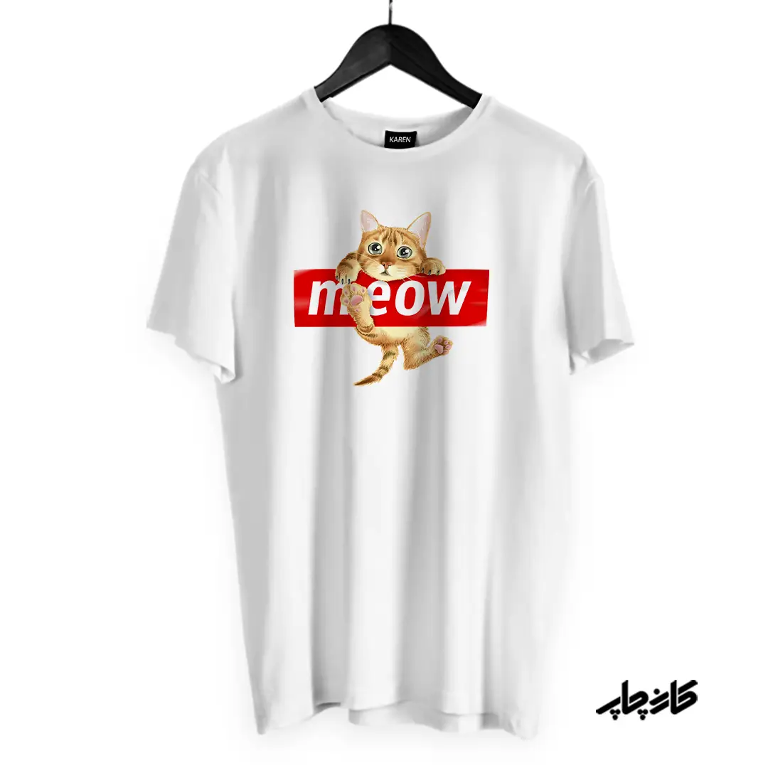 خرید تی شرت گربه میو