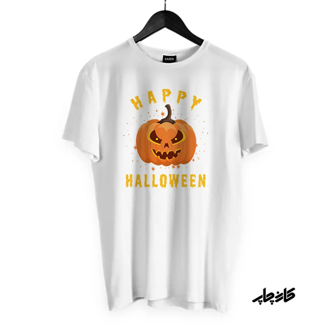 خرید تی شرت هالووین کدو تنبل