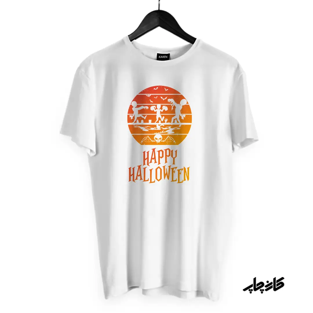 خرید تیشرت هالووین زامبی