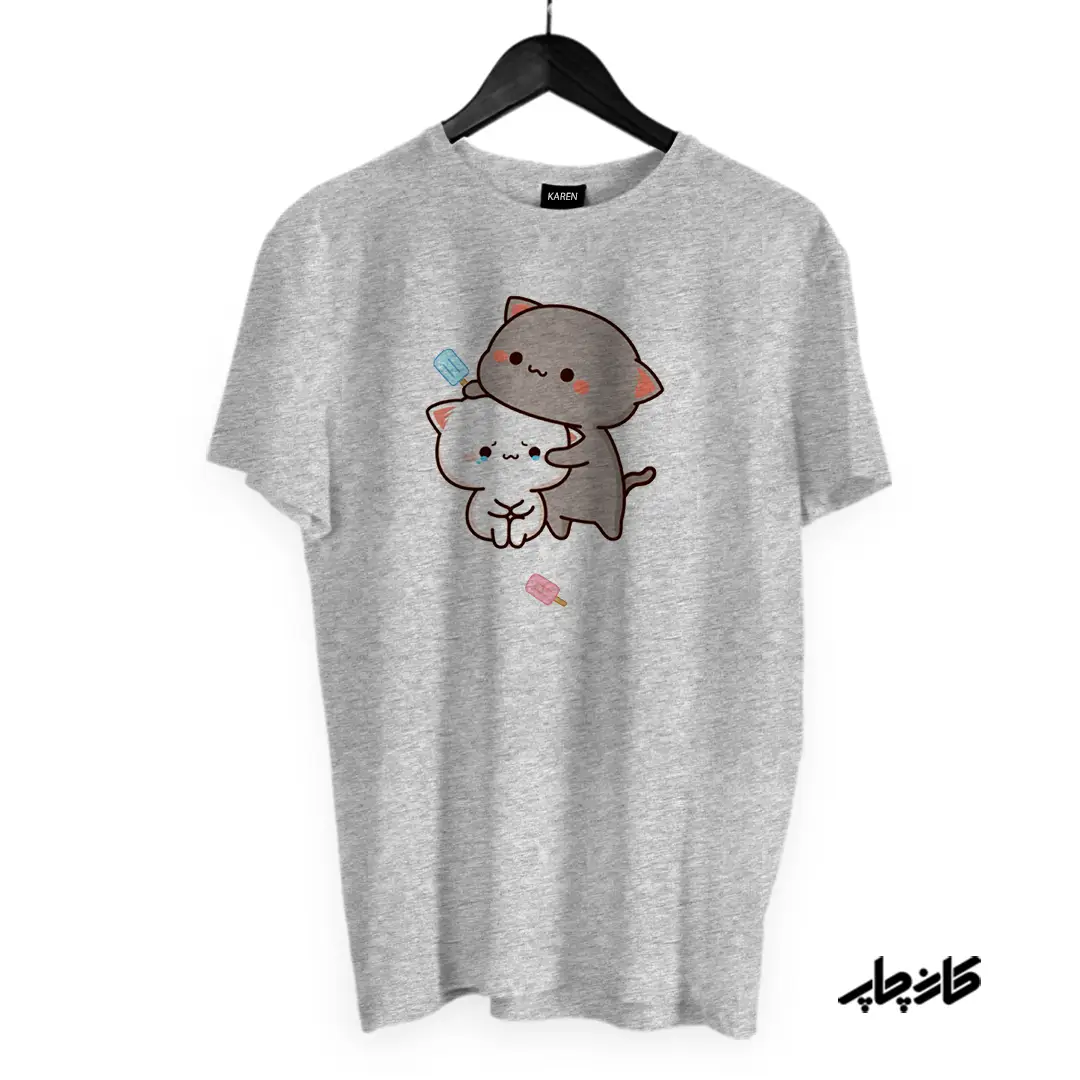 تیشرت گربه های پیچ و گوما قهر کرده