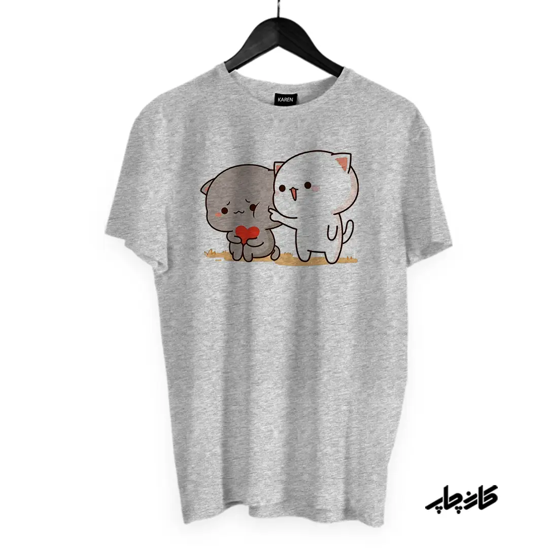 تیشرت گربه پیچ دل شکسته
