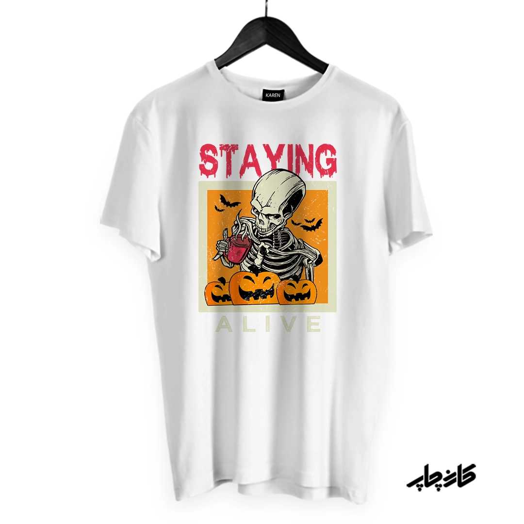 تیشرت هالووین زنده بمان