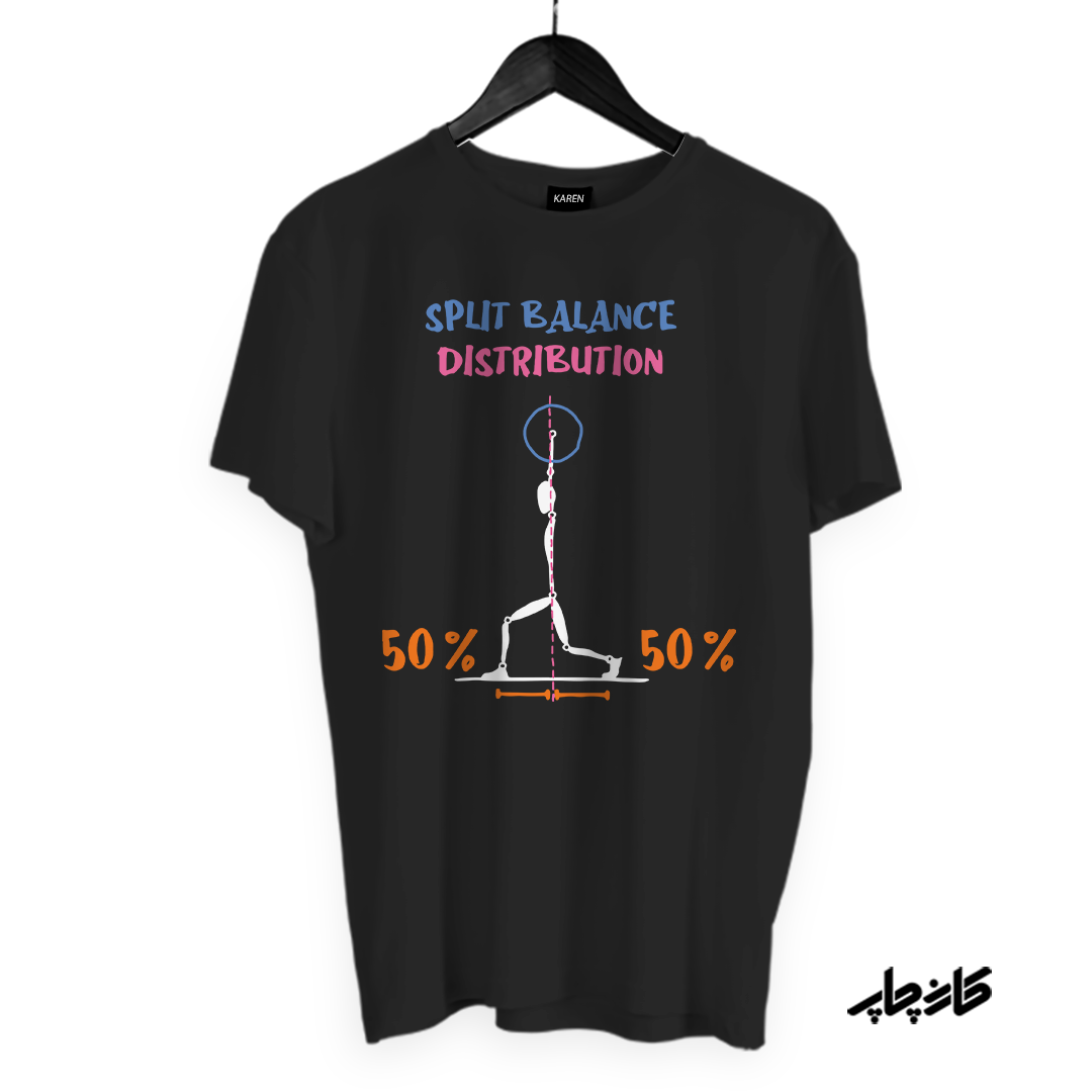 تیشرت اسپلیت بالانس
