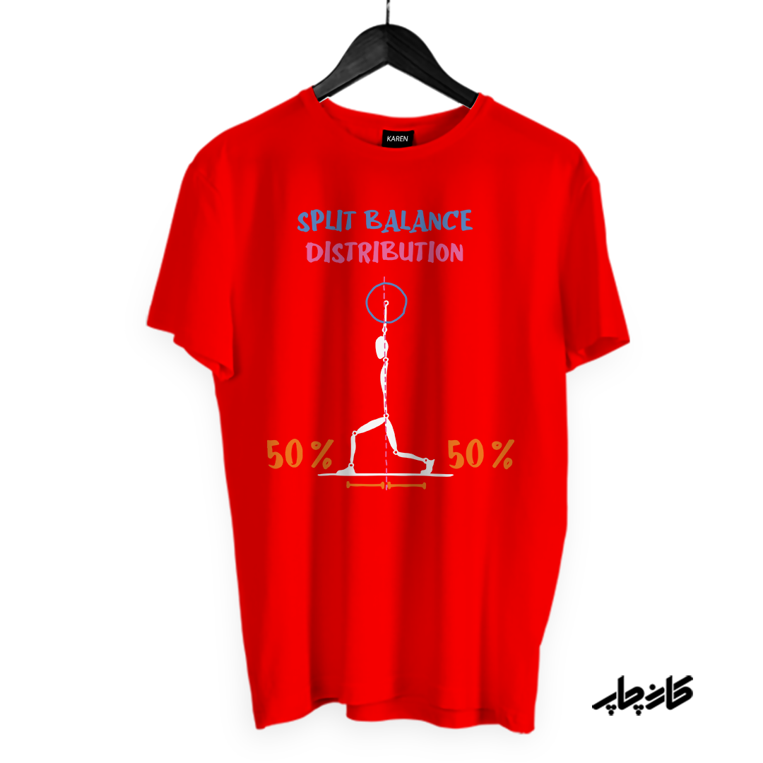 تیشرت اسپلیت بالانس