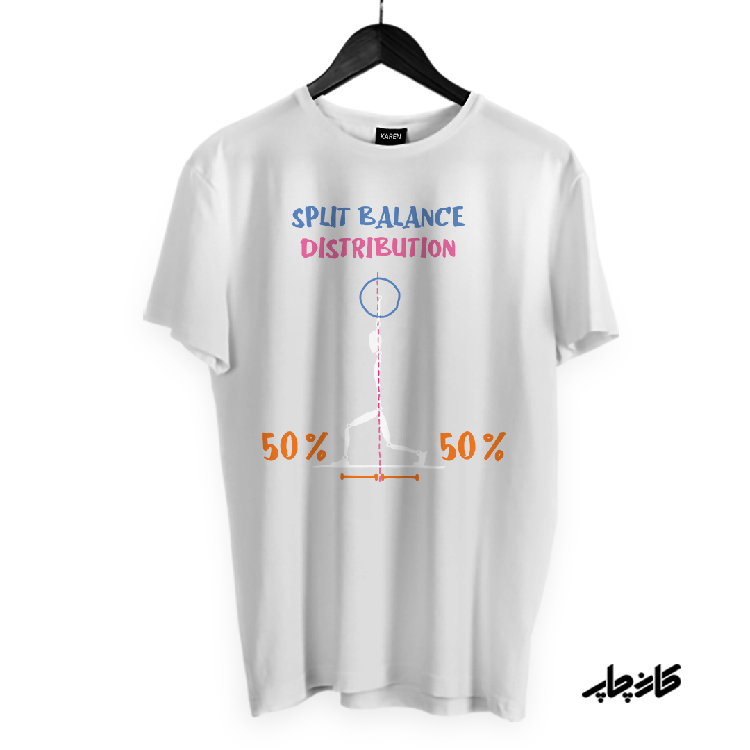 تیشرت اسپلیت بالانس