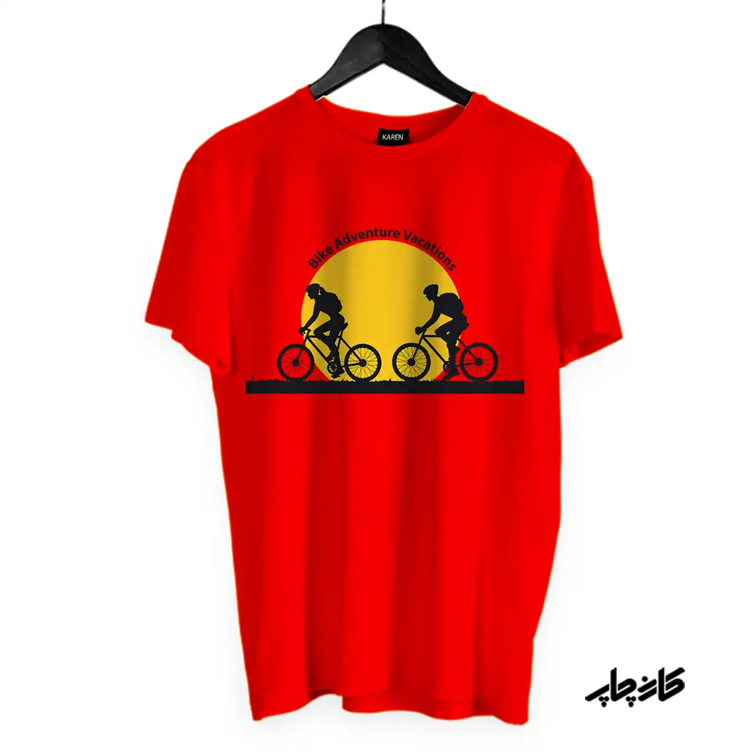 تیشرت ماجراجویی دوچرخهسواری