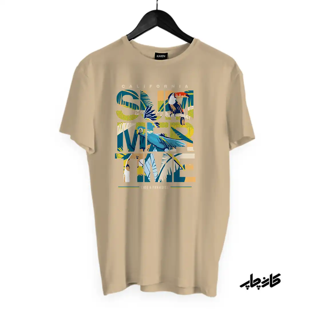 تیشرت طرح تابستان