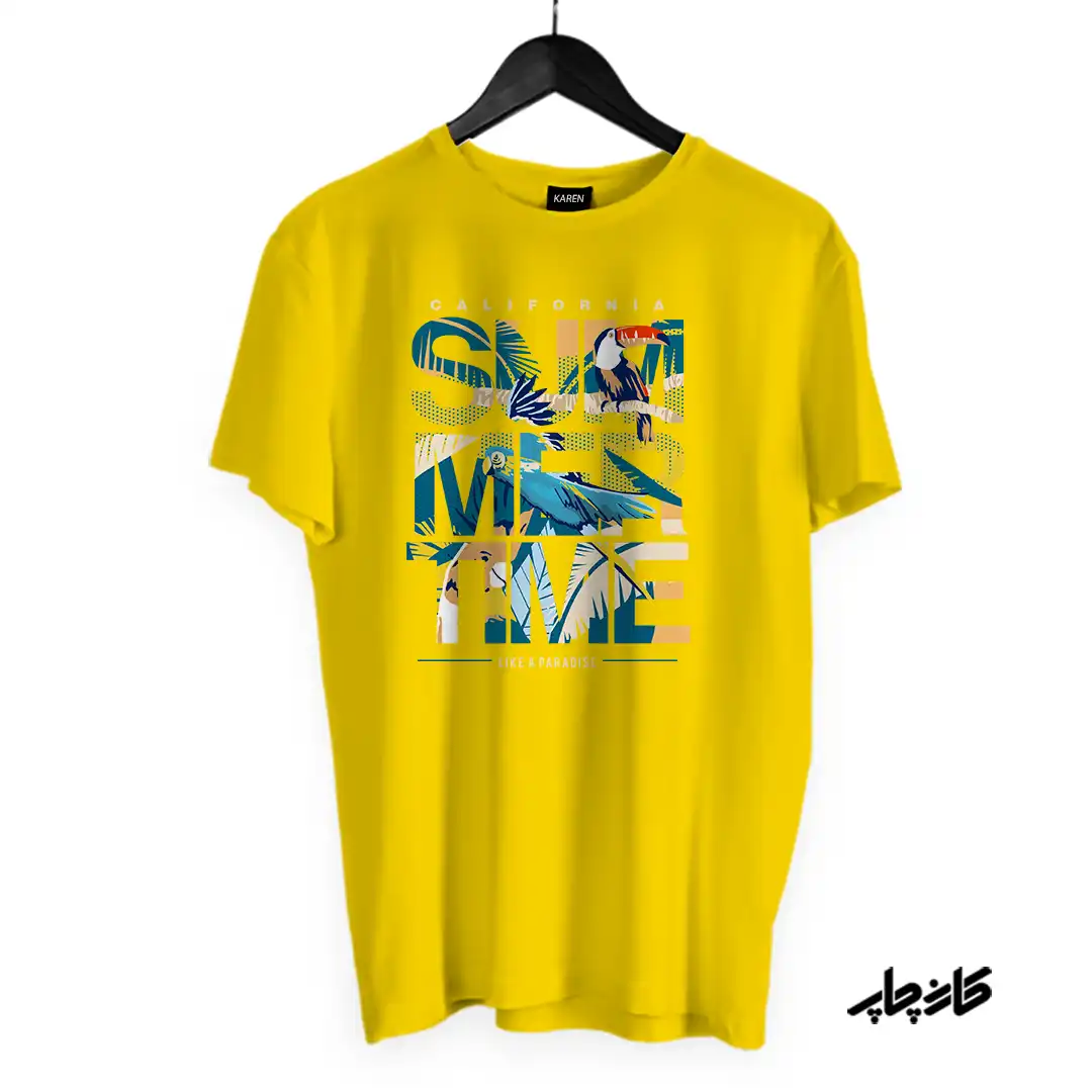 تیشرت طرح تابستان