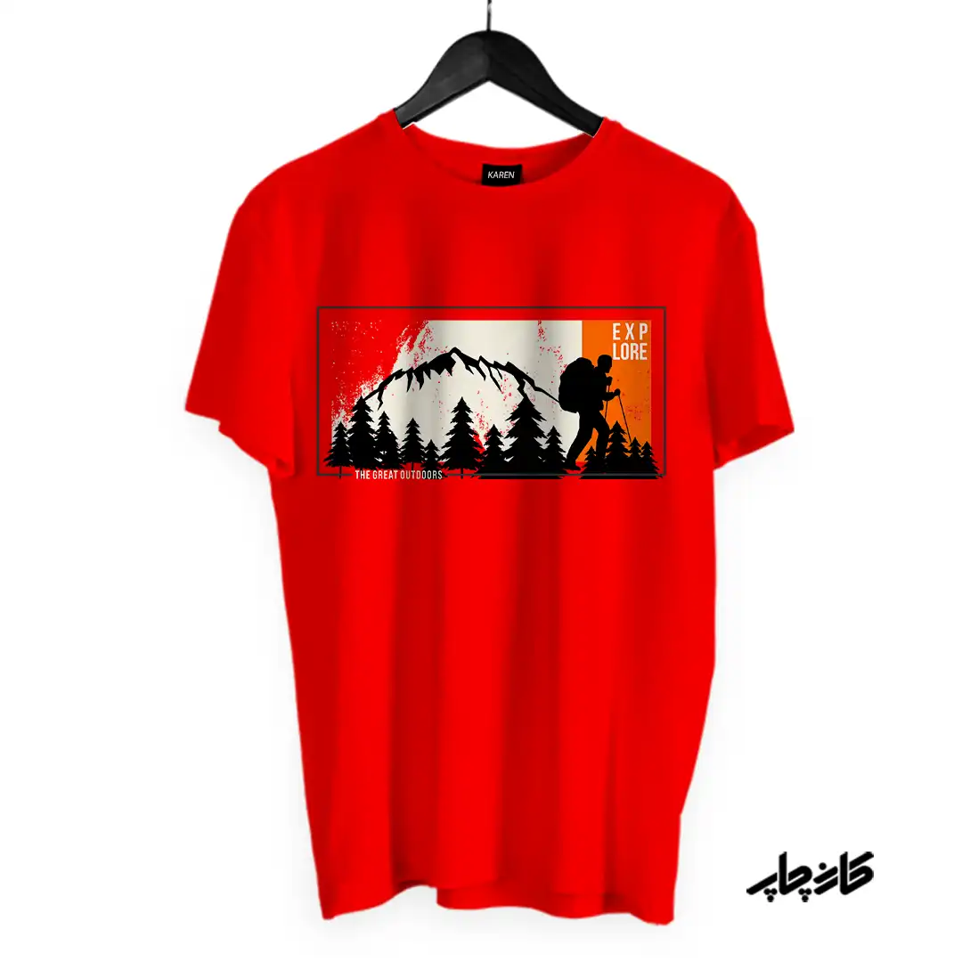 تیشرت طبیعت گرد