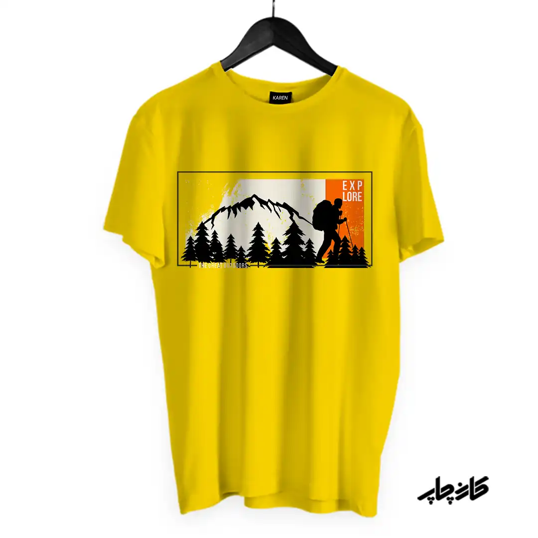 تیشرت طبیعت گرد