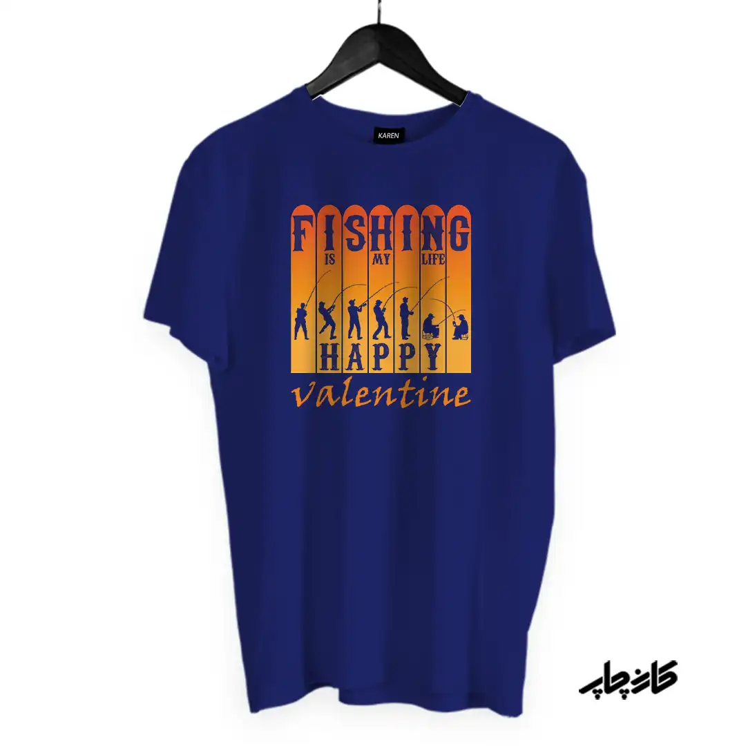 تیشرت ماهیگیری عشق زنگی منه