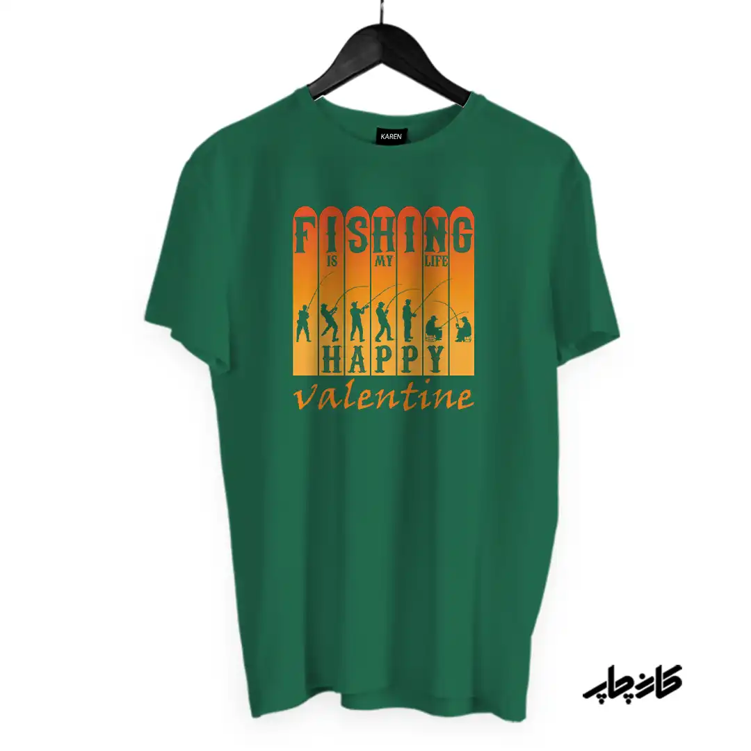 تیشرت ماهیگیری عشق زنگی منه