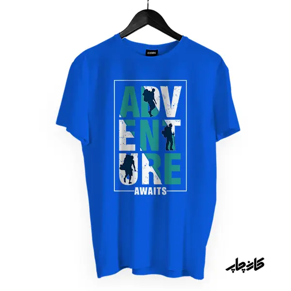 تیشرت ادونچر طبیعت گردی آبی