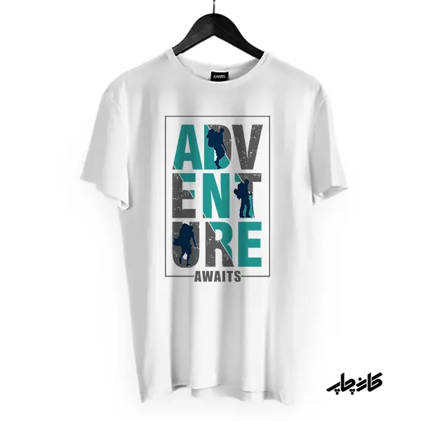 تیشرت ادونچر طبیعت گردی سفید