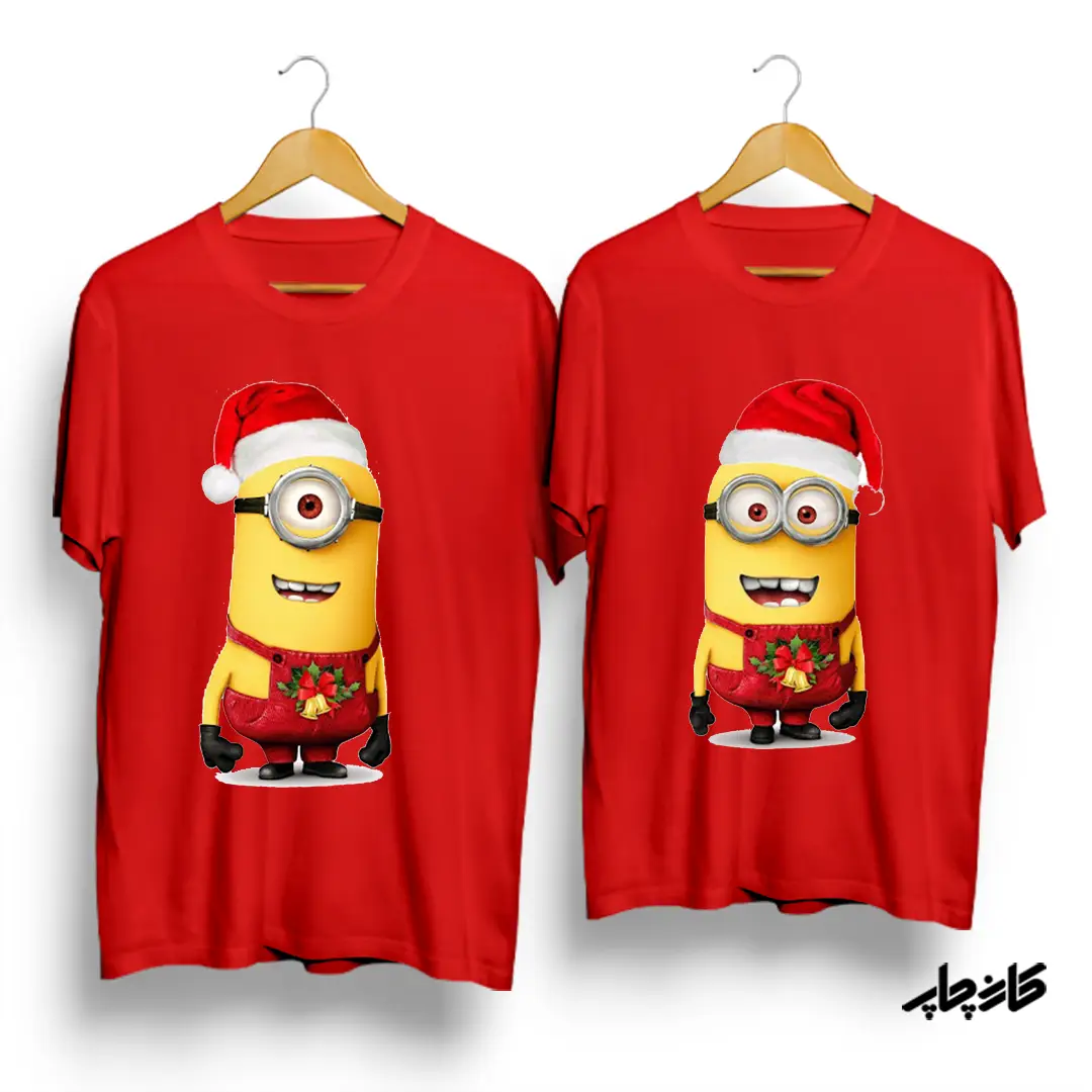تیشرت ست کریسمس مینیون