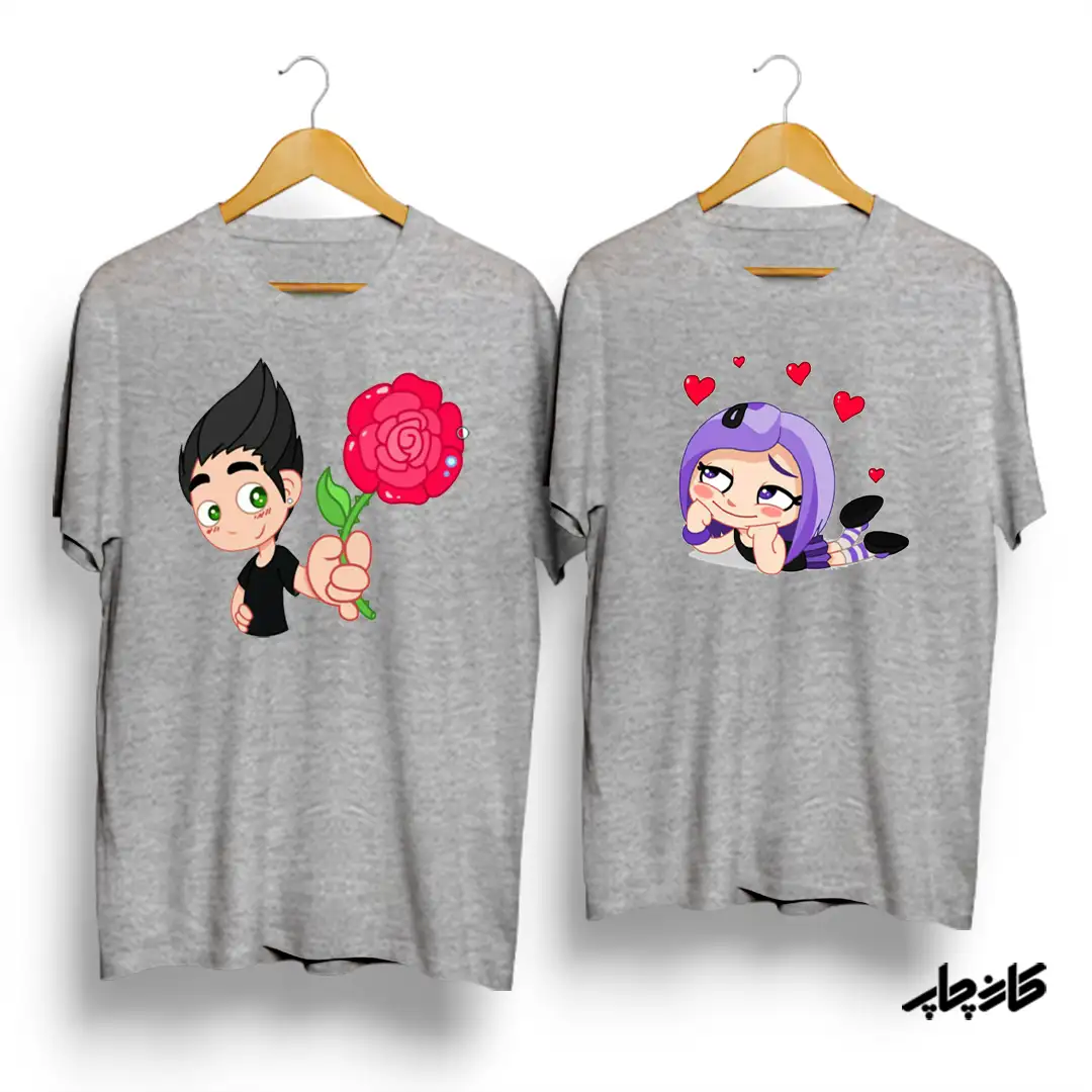 خرید تیشرت ست دختر و پسر