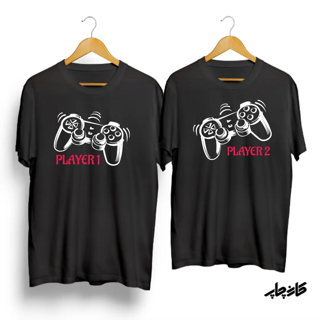 تیشرت ست نخی Player 1/2