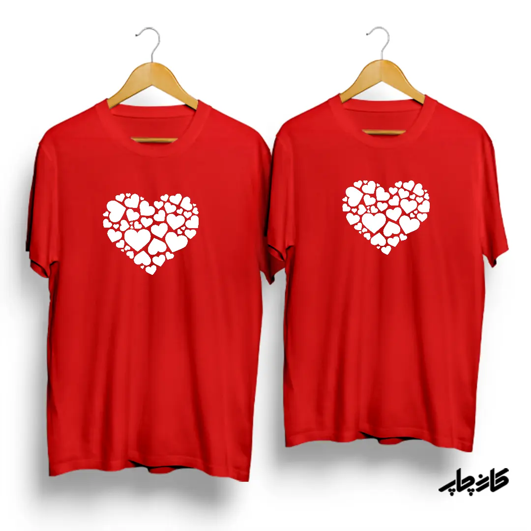 تیشرت ست نخی قلب ولنتاین 6