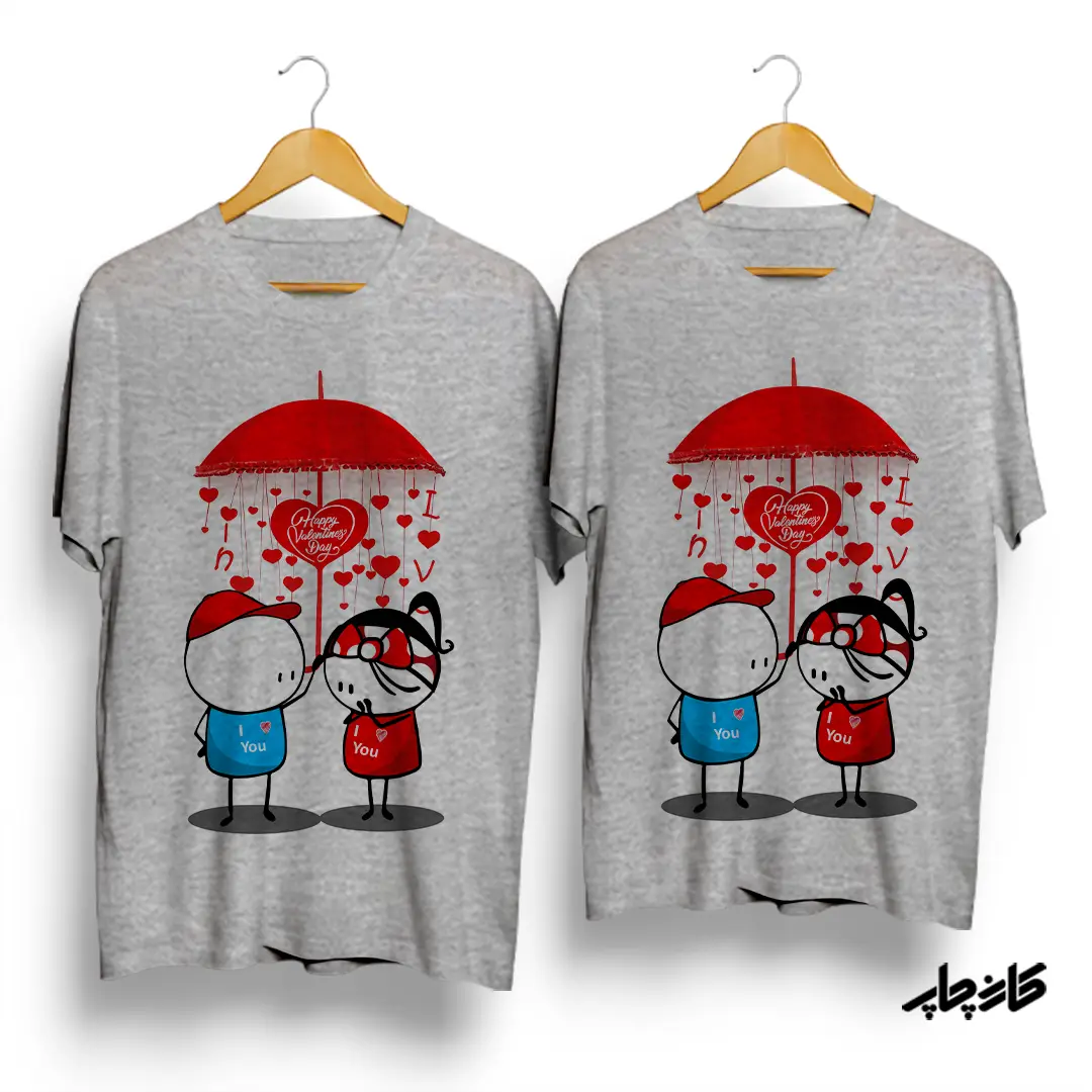 خرید تیشرت ست ولنتاین دختر و پسر عاشق