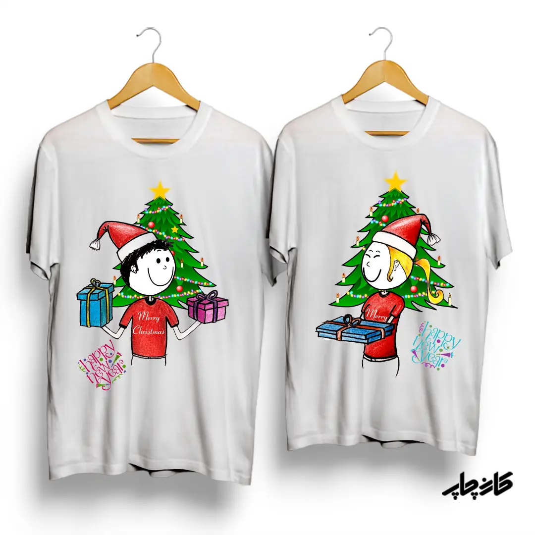 تیشرت ست کریسمس 2020