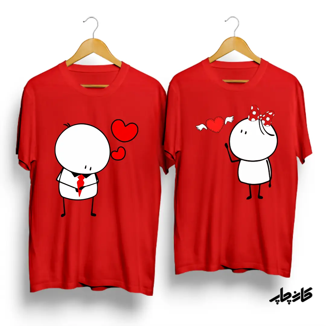 تیشرت ست دختر پسر عاشق