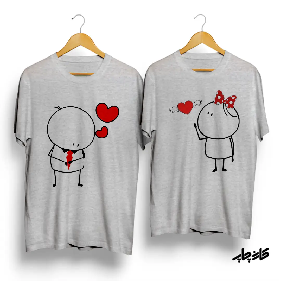 تیشرت ست دختر پسر عاشق